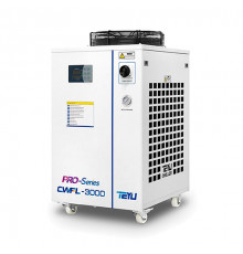 TEST Диагностика чиллера CWFL-3000 для лазерного станка
